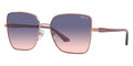 BOLD By BLAZON - Pink Gold (5075I6) Sunglasses with Pink Gradient Blue lenses (VO4199S 5075I6 58) by Vogue Eyewear