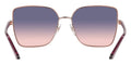 BOLD By BLAZON - Pink Gold (5075I6) Sunglasses with Pink Gradient Blue lenses (VO4199S 5075I6 58) by Vogue Eyewear