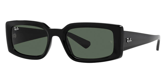 BOLD By BLAZON  - Black (667771) Sunglasses with Dark Green lenses (Kiliane RB4395F 667771 54) by Ray-Ban