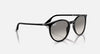 BOLD By BLAZON - Black (901/32) Sunglasses with Clear/Gray lenses (RB2204 901/32 51/54) by Ray-Ban