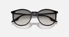 BOLD By BLAZON - Black (901/32) Sunglasses with Clear/Gray lenses (RB2204 901/32 51/54) by Ray-Ban