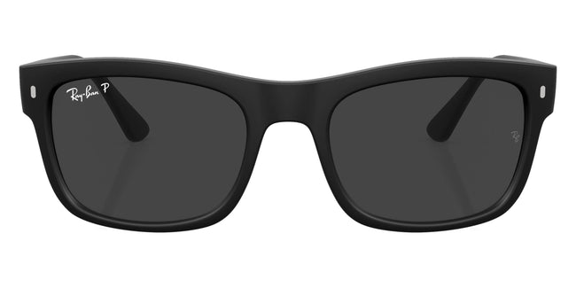 BOLD By BLAZON - Black (601S48) Sunglasses with Black Polarized lenses (RB4428F 601S48 56) by Ray-Ban