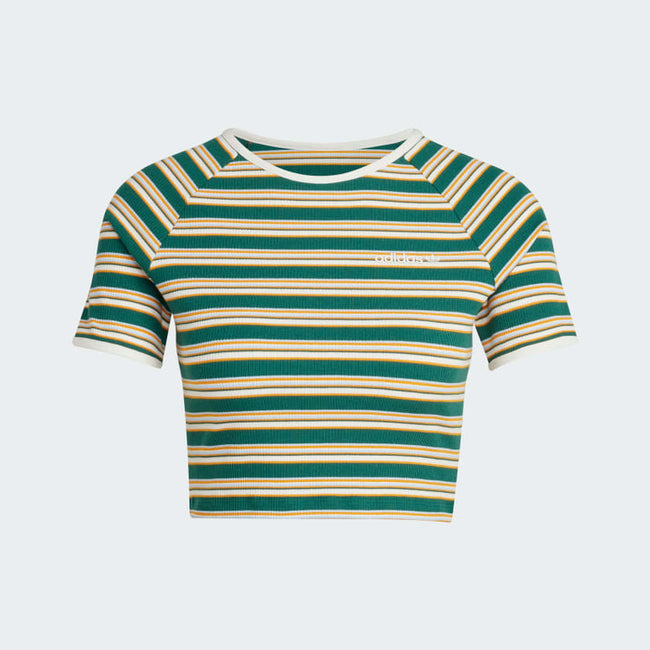 ADIDAS WOMEN RIB BABY TEE T-SHIRT