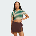 ADIDAS WOMEN RIB BABY TEE T-SHIRT