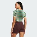 ADIDAS WOMEN RIB BABY TEE T-SHIRT
