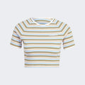 ADIDAS WOMEN RIB BABY TEE T-SHIRT