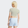 ADIDAS WOMEN RIB BABY TEE T-SHIRT