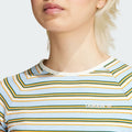 ADIDAS WOMEN RIB BABY TEE T-SHIRT