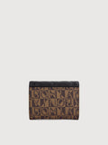 BONIA Women Vinyl Trimmed Leather 2 Fold Small Wallet 860487-506-08