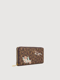 BONIA Wanderer Monogram Long Zipper Wallet 860492-501-25
