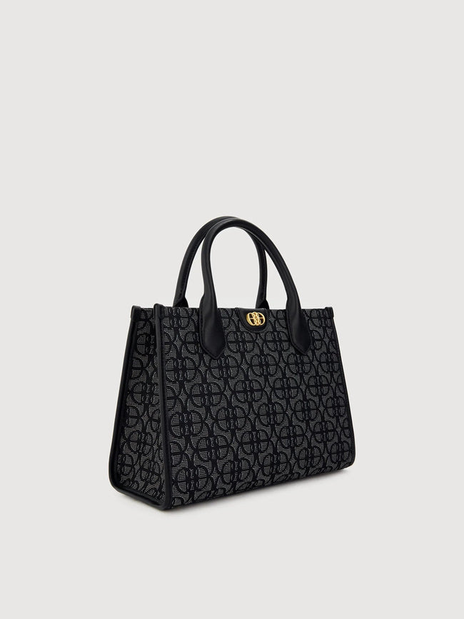 BONIA Nuccia Monogram Satchel Bag 860520-003-08