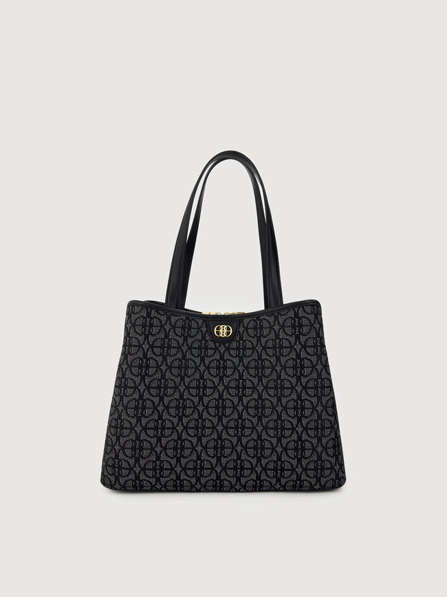 BONIA Nuccia Monogram Large Tote Bag 860520-006-08
