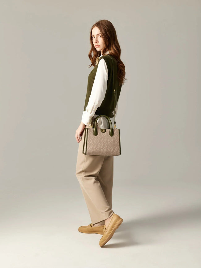 BONIA Nuccia Monogram Tote Bag 860520-103-32