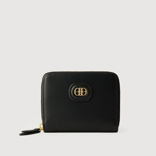 Vittoria Zipper Wallet 860559-517-08 (Black)