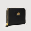 Vittoria Zipper Wallet 860559-517-08 (Black)