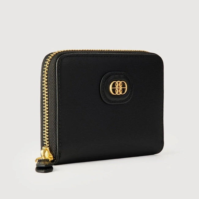 Vittoria Zipper Wallet 860559-517-08 (Black)