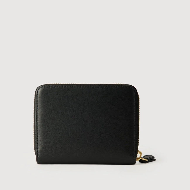 Vittoria Zipper Wallet 860559-517-08 (Black)