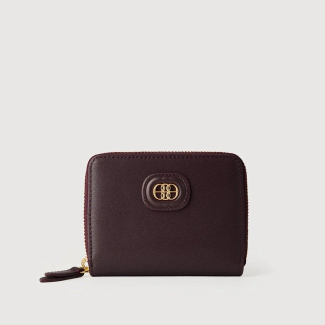 Vittoria Zipper wallet 860559-517-79 (Dark Brown)