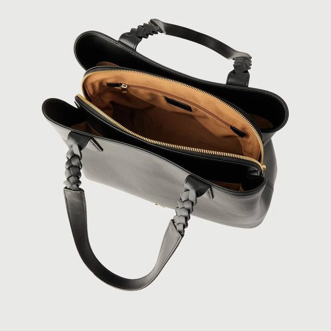 Viola Large Satchel Bag 860560-004-08 (Black)