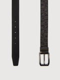 BONIA Men Monogram Belt with Logo Buckle 866005-807C-08