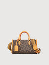 BONIA Monogram Satchel Bag 868522-072-25