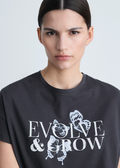 MANGO WOMEN T-SHIRT ILUSTRA-95
