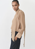 MANGO WOMENBLOUSE BROWN-30