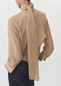 MANGO WOMENBLOUSE BROWN-30