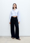MANGO WOMEN SHIRT CUTTY-52