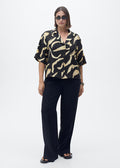 MANGO WOMEN SHIRT PLUMAS-99