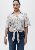 MANGO WOMEN SHIRT RED-05