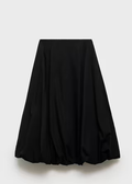 Modern Grace – White Top + Black Skirt Outfit