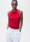 MANGO WOMEN TOP PIPED-70