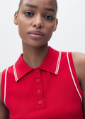 MANGO WOMEN TOP PIPED-70