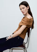 MANGO WOMEN TOP BRICK-17