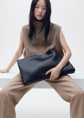 MANGO WOMENTROUSERS LINEN-35