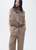 MANGO WOMENTROUSERS LINEN-35