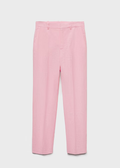 Bold Confidence : Pink Blazer Suit Outfit
