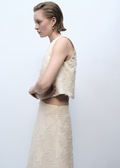 MANGO WOMEN SKIRT FLOC-02