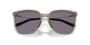 BOLD By BLAZON - Matte Olive Ink/Satin Silver (948010) Sunglasses with Prizm Gray Polarized lenses (Sielo SQ OO9480 948010 57) by OAKLEY