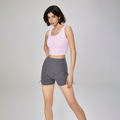 Activa Women Peach Hip Yoga Short Pants DK41031