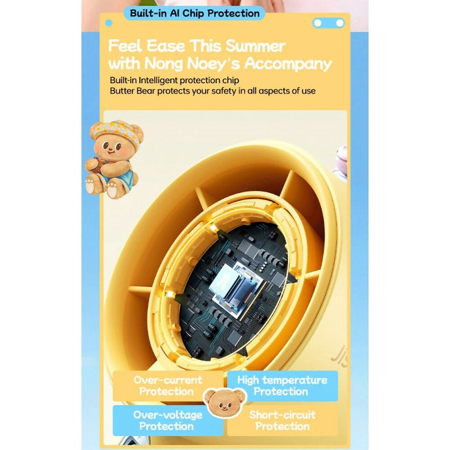 JisuLife - Handheld Fan Pro 1 ( 5000mAh ) - Butterbear Basic Edition