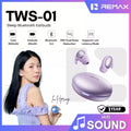 REMAX - TWS-01 Sleep True Wireless Stereo Music Talking WIreless Earbuds