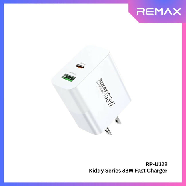 REMAX - RP-U122 Kiddy Series PD+QC Fast Charger (33W)