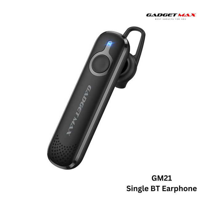 GADGET MAX - GM21 Single Bluetooth Headset