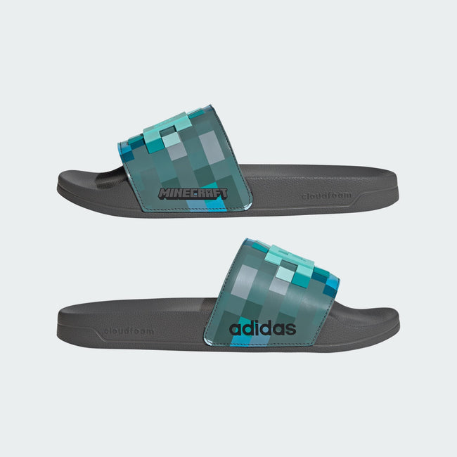Adidas Slides Unisex ADILETTE SHOWER - MINECRAFT HQ2584