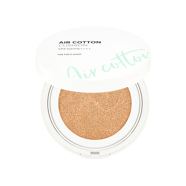 THEFACESHOP AIR COTTON CUSHION 205 SPF50+ PA++++