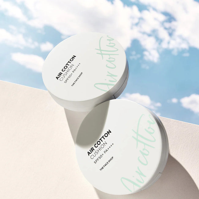 THEFACESHOP AIR COTTON CUSHION 205 SPF50+ PA++++