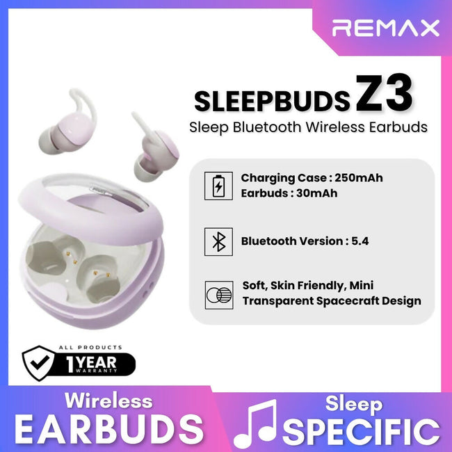 REMAX - SleepBuds Z3 Sleep Bluetooth Wireless Earbuds