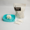 Disposable portable bath towel/a pack